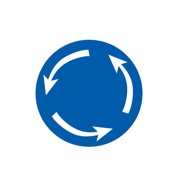 SENS GIRATOIRE D.180mm