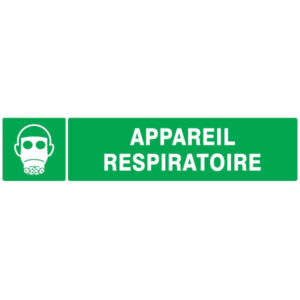 APPAREIL RESPIRATOIRE LUMINESCENT 330x75mm