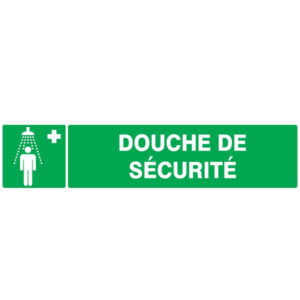 DOUCHE DE SECURITE LUMINESCENT 330x75mm