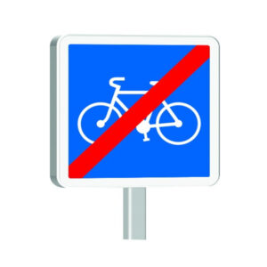 C114-500x500-Classe 1-Fin de piste ou bande cyclable