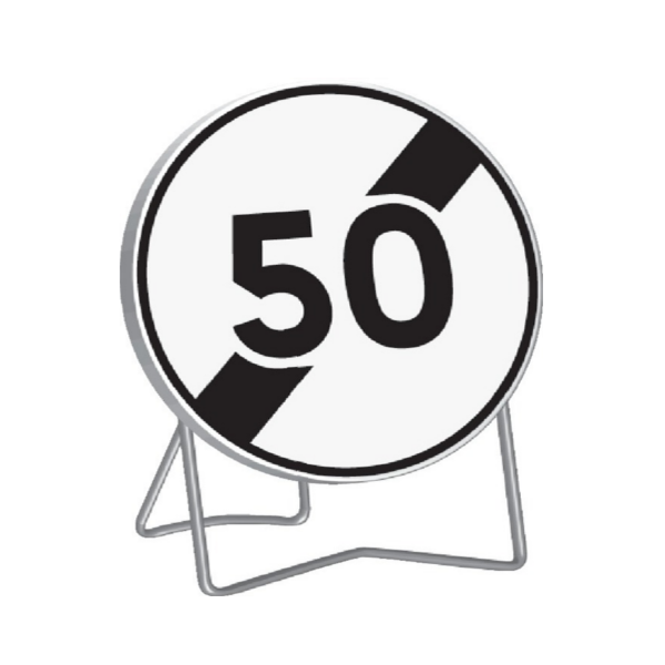 B33 850 T1 FIN DE LIMITATION DE VITESSE A 50KM/H