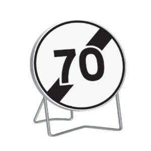 B33 650 T1 FIN DE LIMITATION DE VITESSE A 70KM/H