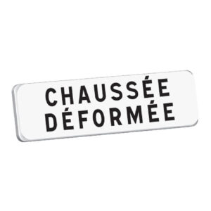 M9 T1 700 BLANC CHAUSSEE DEFORMEE