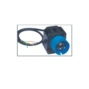 Prise de courant  bleu 240 volts