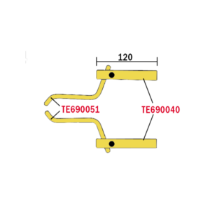 XA4 - CLAMP ELECTRODES - TE690040