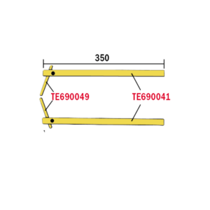 XA7 - BENT ARM PAIR - TE690049